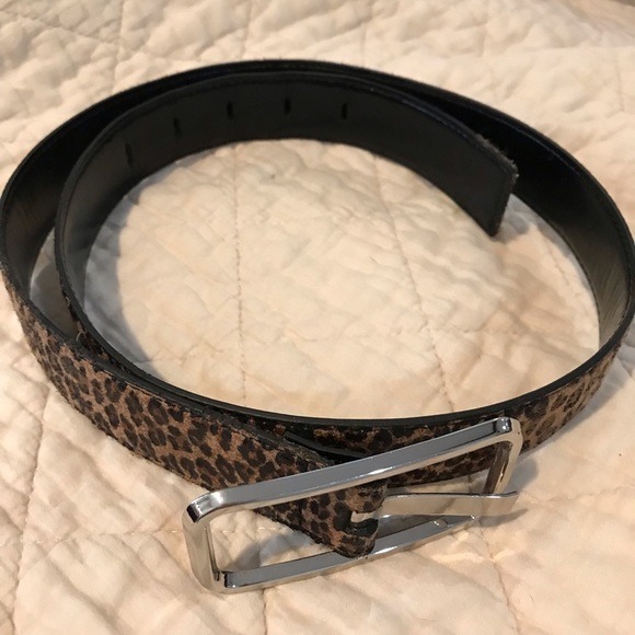 🐆J Crew Leopard Belt - Picture 2 of 8